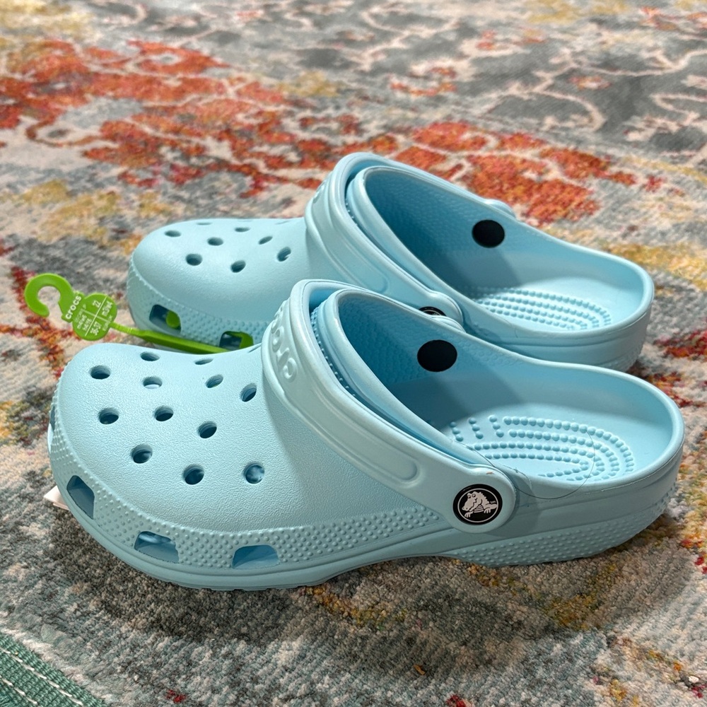 CROCS Light Blue Clogs
